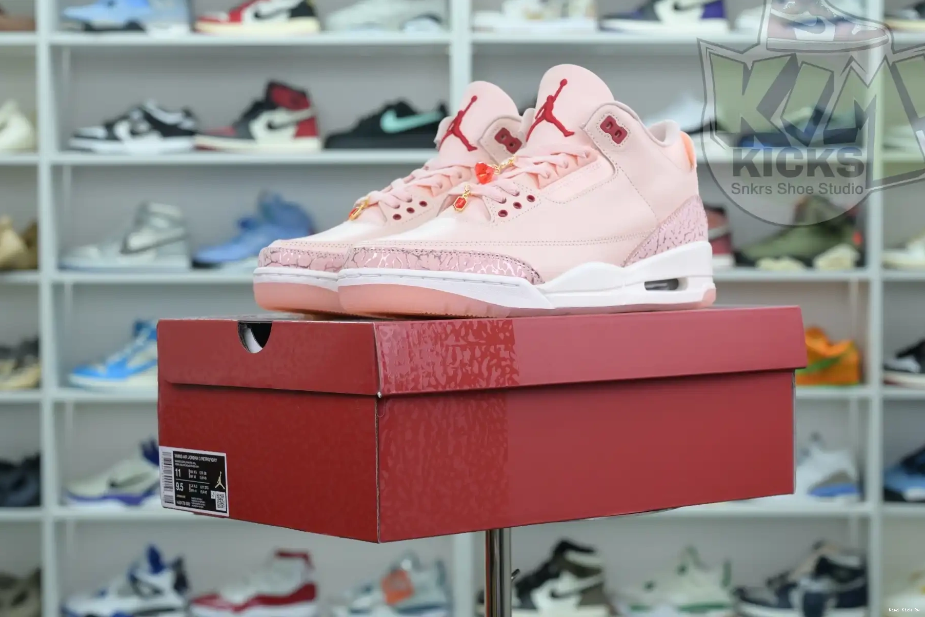 Valentine's Jordan 3 Day Kimikick Jordan Air 0717